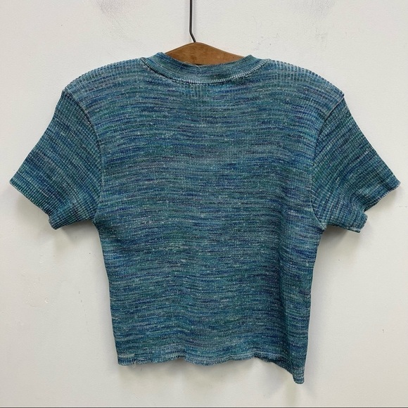 Vintage Reference Point Cropped Knit Top - Picture 7 of 7